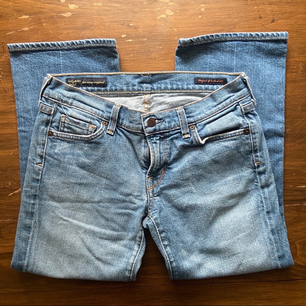 Citizens Of Humanity Kelly Low Waist Cropped Jeans Sz 28